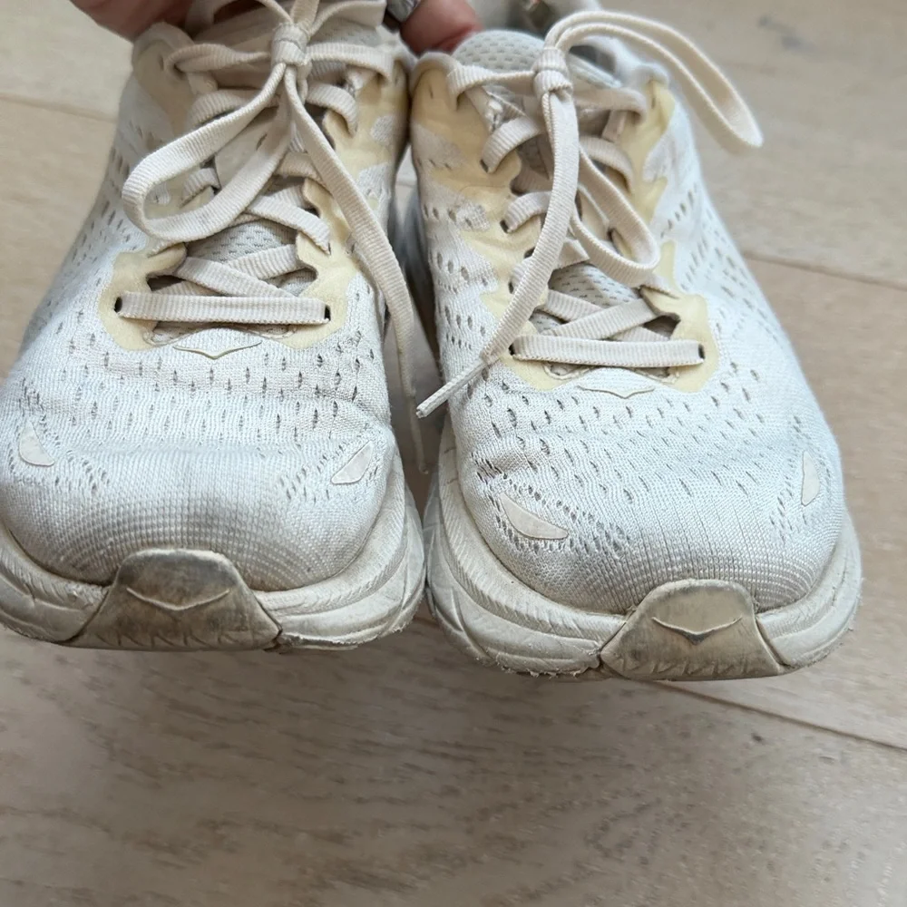 HOKA CLIFTON Almond, Size 6.5 WIDE - Picture 2 of 6